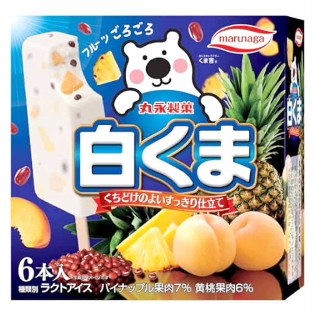 MARUNAGA SEIKA SHIROKUMA ICE CREAM 6P