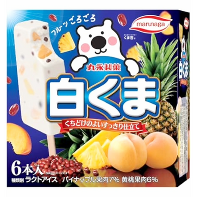 MARUNAGA SEIKA SHIROKUMA ICE CREAM 6P