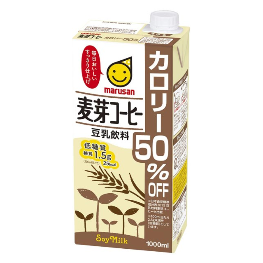 MARUSAN TONYU SOY MILK BAKUGA CAL50% 1L