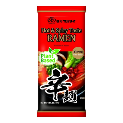★ MARUTAI HOT & SPICY RAMEN PLANT BASED