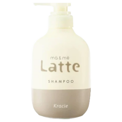 KRACIE MA&ME LATTE SHAMPOO PUMP 490G