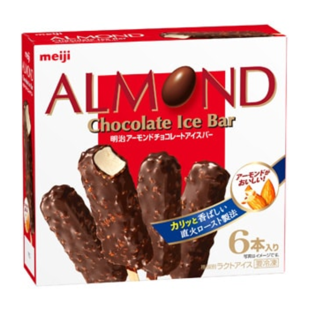 MEIJI ALMOND CHOCOLATE ICE BAR 6P