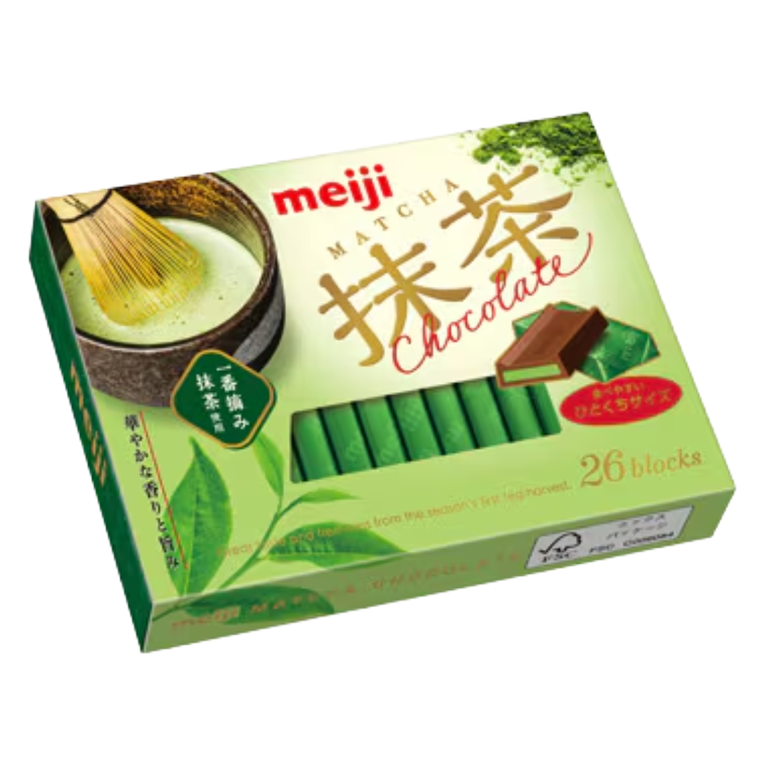 MEIJI MATCHA CHOCOLATE 26P