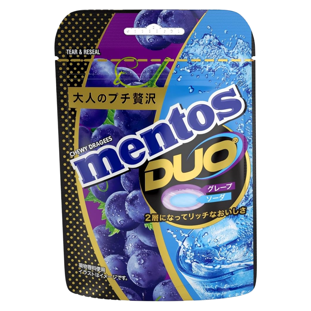 MENTOS GRAPE SODA DUO JP