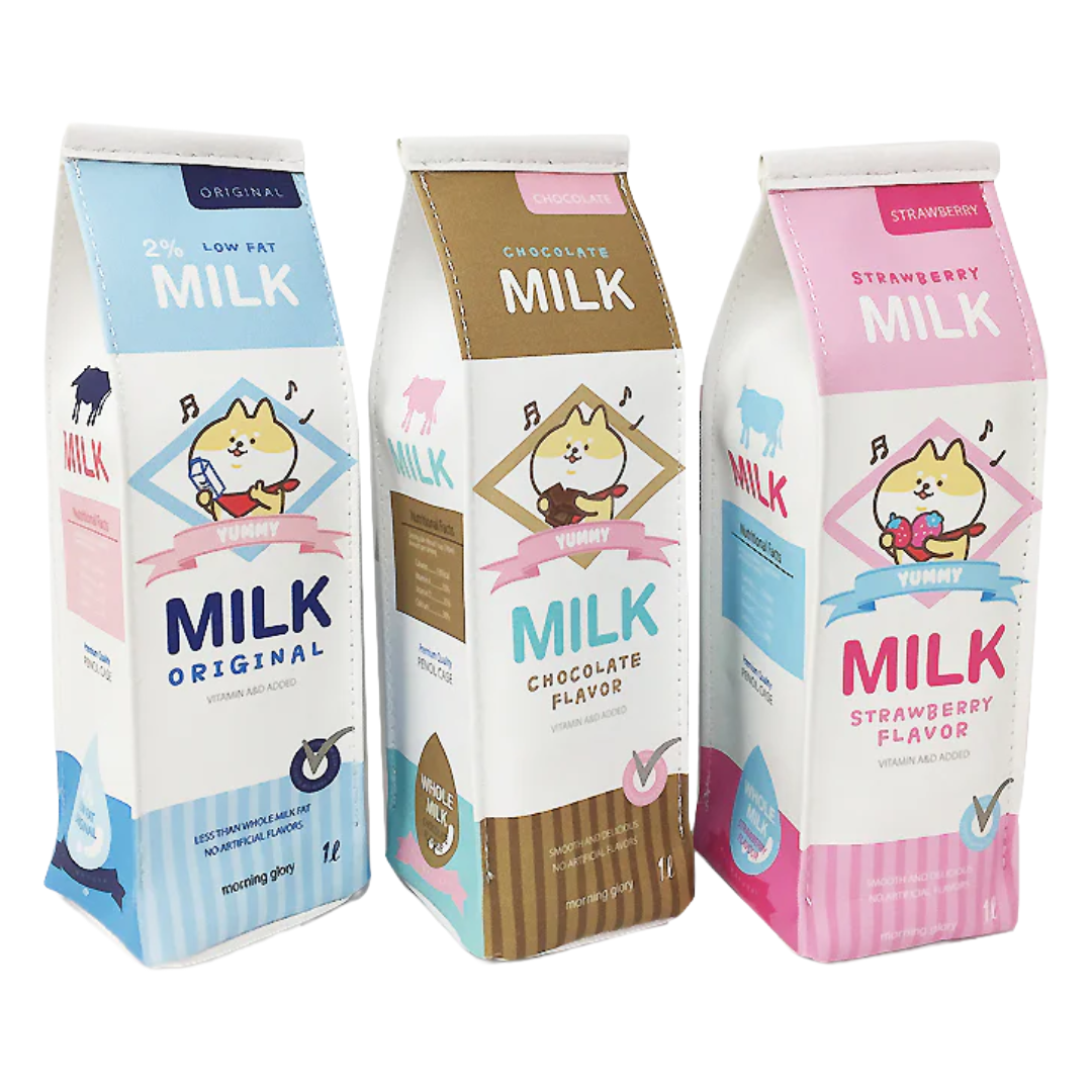 MILK PACK PENCIL POUCH SHIBA