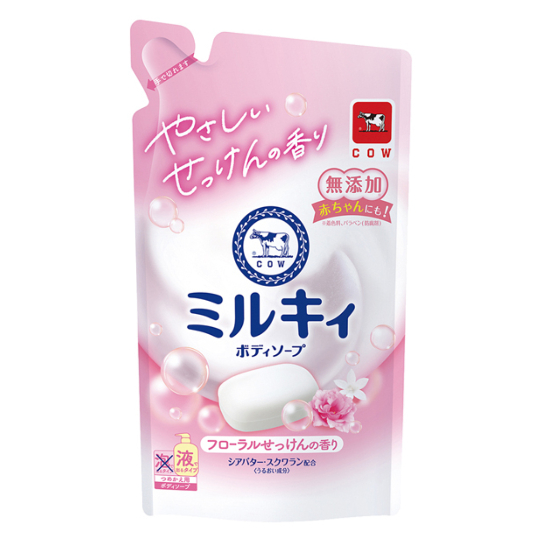 GYUNYU MILKY BODY WASH REFILL FLORAL