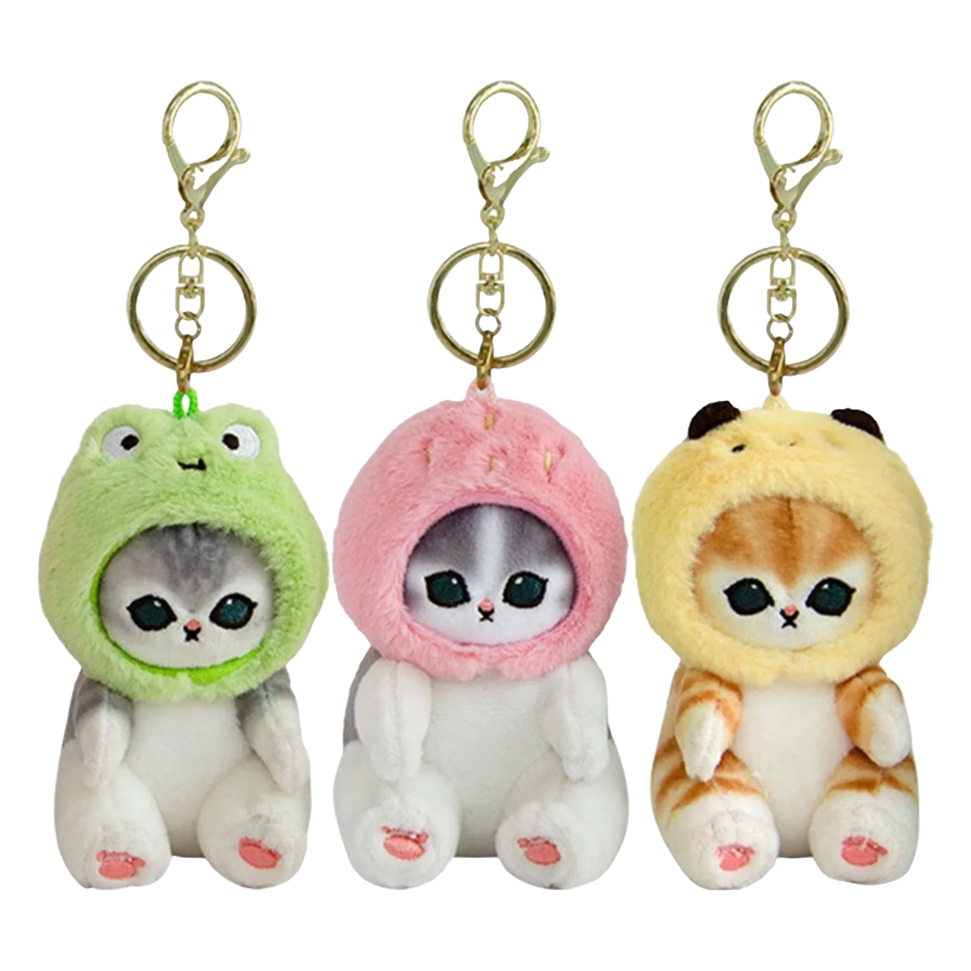 MOFUSAND STUFFED TOY KEY HOLDER FOREST 10CM