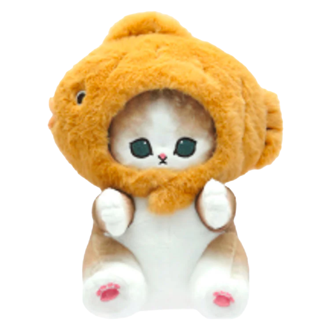 MOFUSAND STUFFED TOY TAIYAKI HAT 35CM