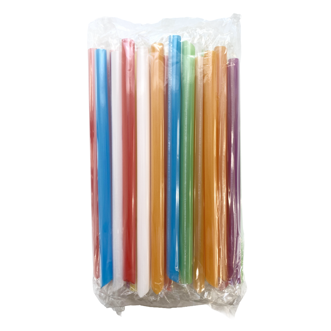 MULTI COLOR JUMBO TMOOTHIR STRAW