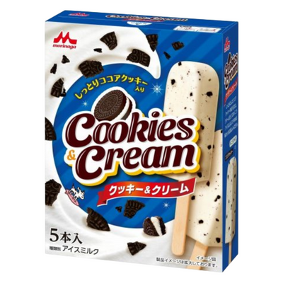 MORINAGA COOKIES & CREAM ICE CREAM 5P