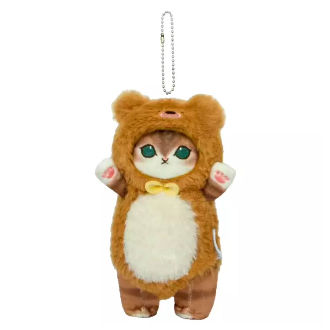 MOFUSAND STUFFED TOY KEYCHAIN ANIMAL 18CM