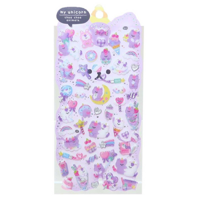 MY ANIMAL STICKER 4D  UNICORN