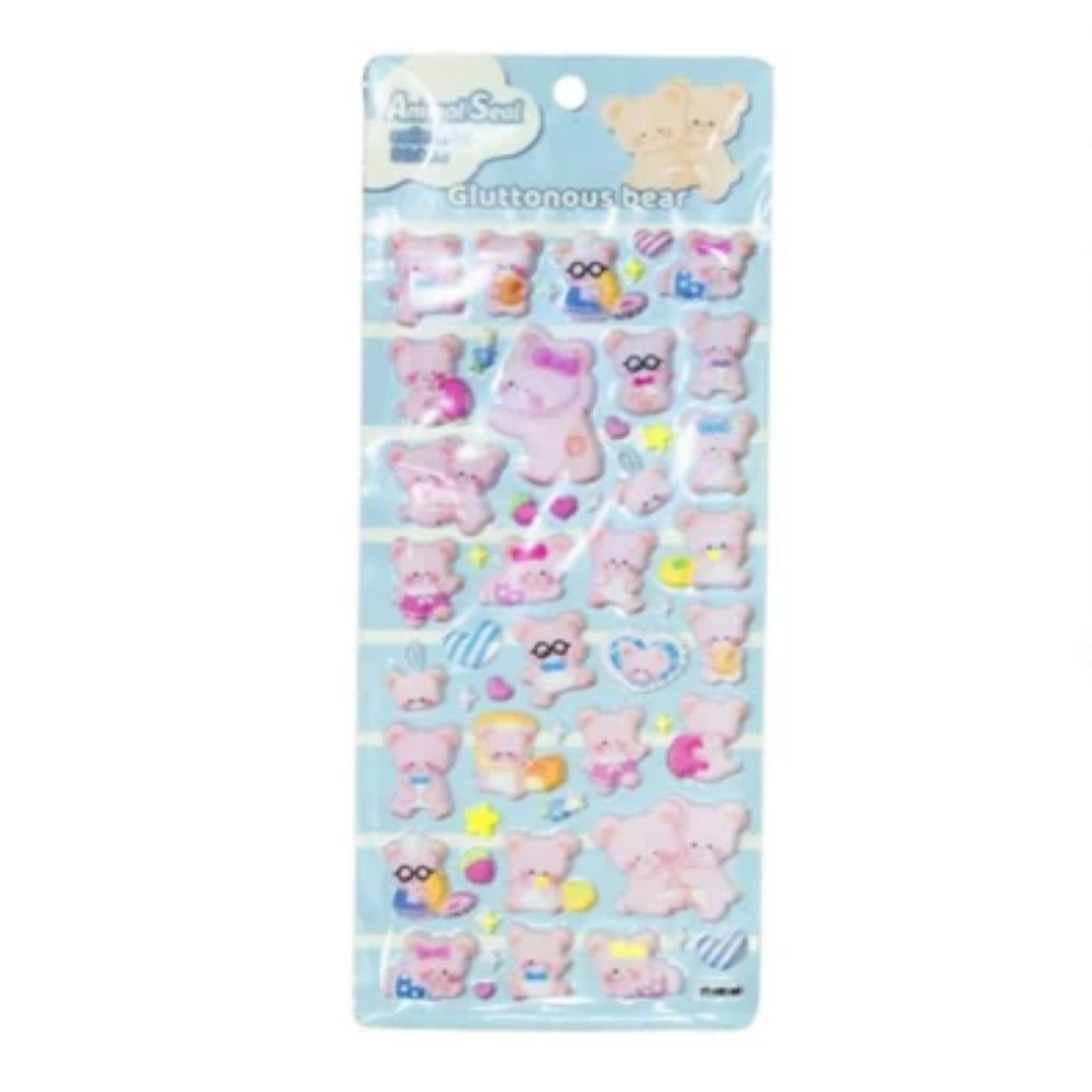 YT-HB144 YUMMY LOVER CHUBBY BEAR STICKER