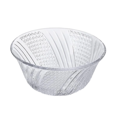 GLASS BOWL D6.5 X H2.95 IN