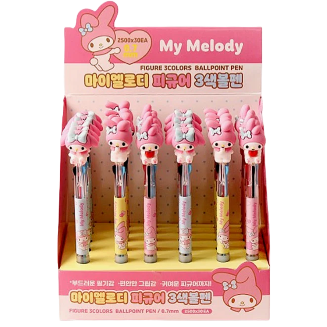 SANRIO MY MELODY FIGURE 3C BALL PEN 0.7MM