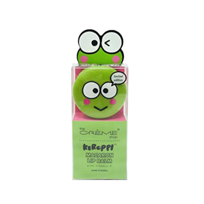 TCS SANRIO KERO KERO KEROPPI MACARON LIP BALM GREEN APPLE