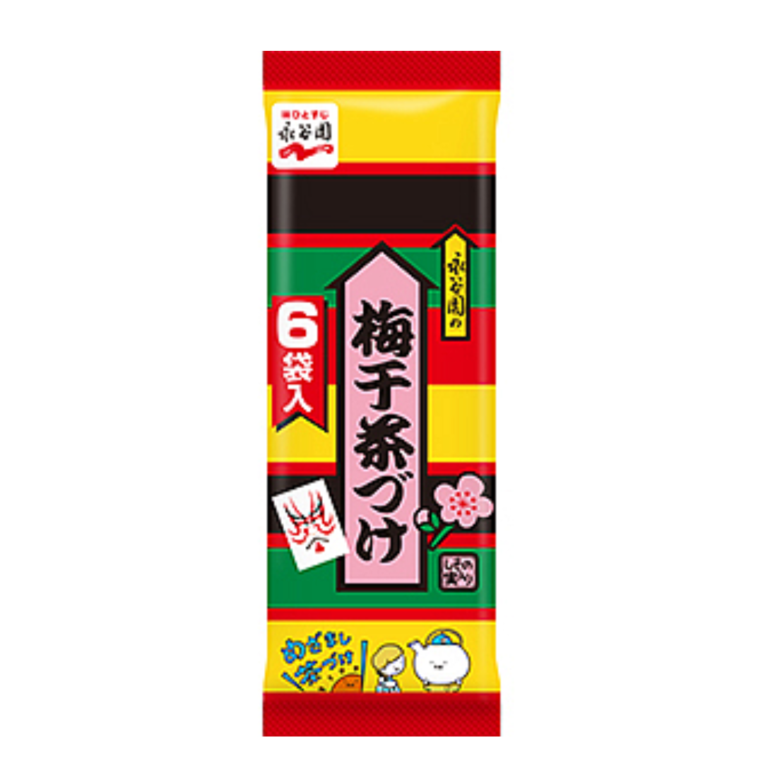 NAGATANIEN OCHAZUKE UMEBOSHI 6P