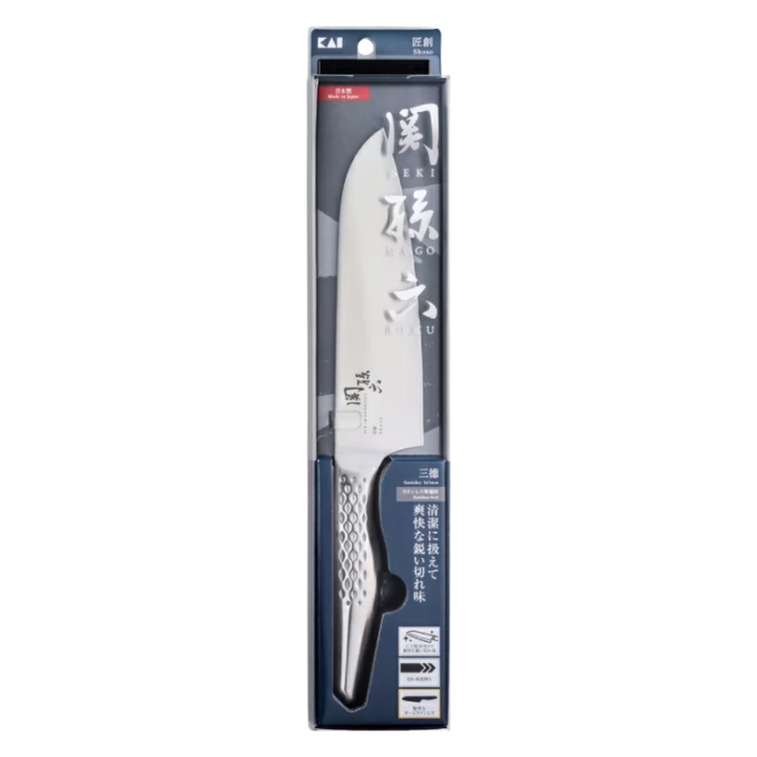 KAI SEKIMAGOROKU SANTOKU KITCHEN KNIFE
