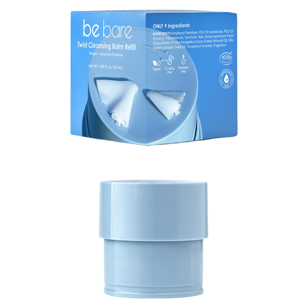NAISTURE BE BARE TWIST CLEANSING BALM REFILL 50ML