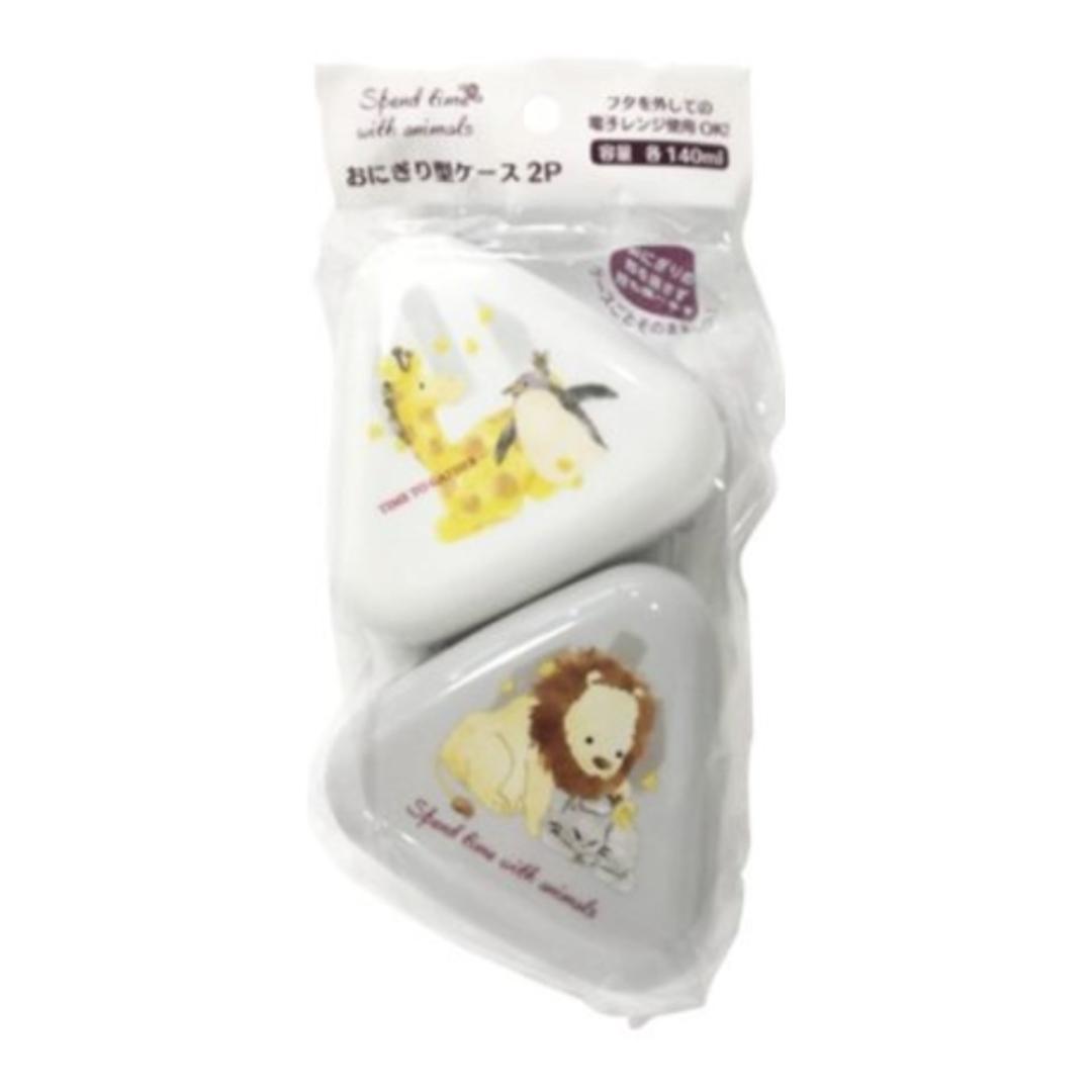 NAKANO RICE BALL CASE 2P ANIMAL 140ML EACH