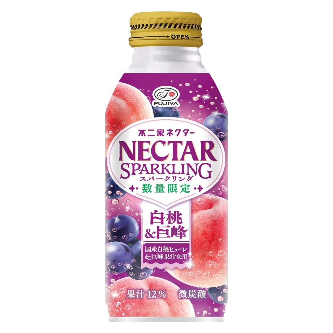 FUJIYA NECTAR SPARKLING PEACH & GRAPE