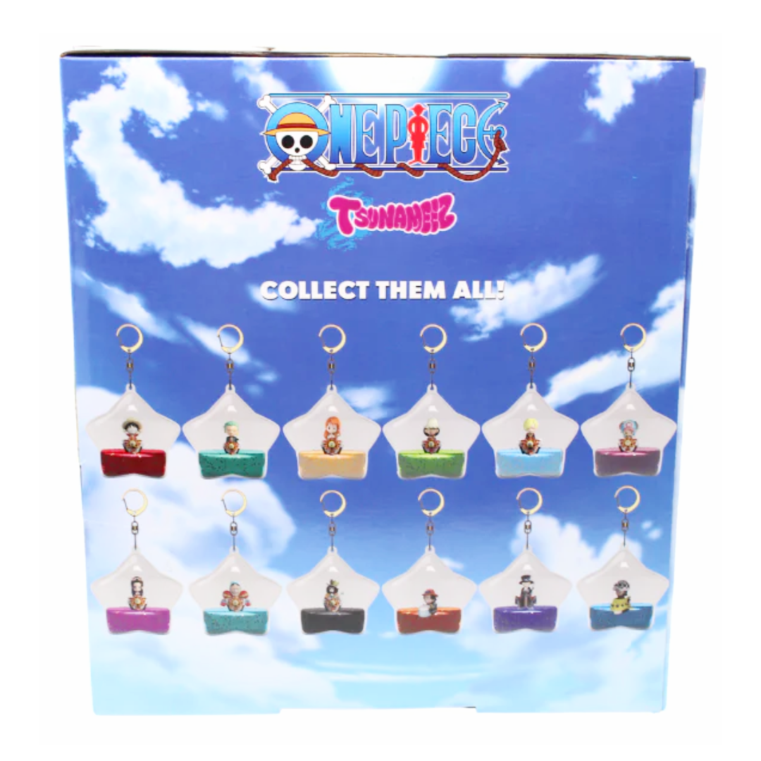 ONE PIECE TSUNAMEEZ STAR KEYCHAIN 1 BLIND BOX