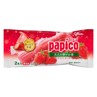 GLICO PAPICO STRAWBERRY 80ML 2P