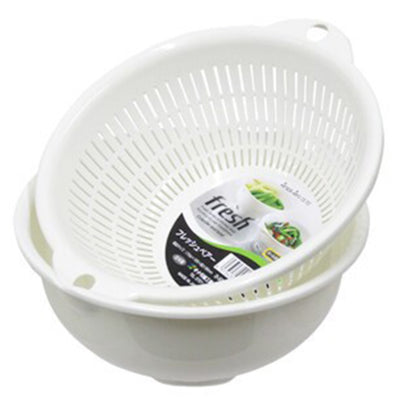 SANADA FRESH PLASTIC COLLANDER AND BOWL