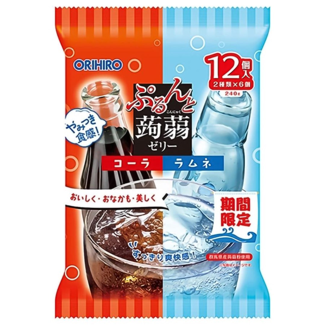 ★ORIHIRO KONJAC JELLY COLA&RAMUNE