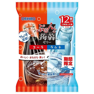 ★ORIHIRO KONJAC JELLY COLA&RAMUNE