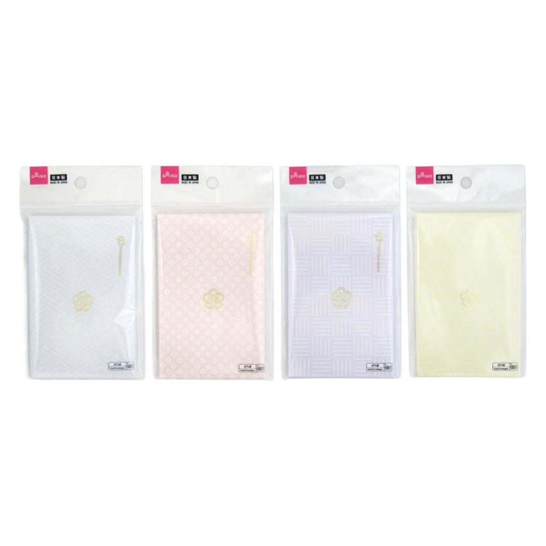 CEREMONY ENVELOPE PASTEL 6.9X11.0CM 4P