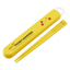 SKATER POKEMON CHOPSTICK W/ CASE PIKACHU FACE 16.5CM
