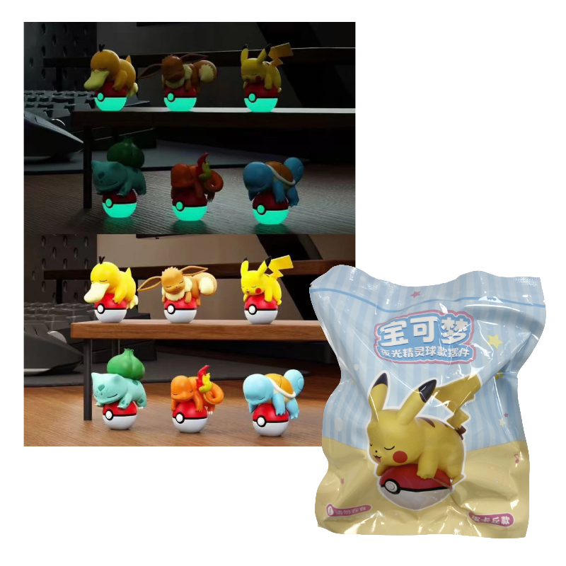 POKEMON FIGURE LIGHT 45MM 1 BLIND BOX