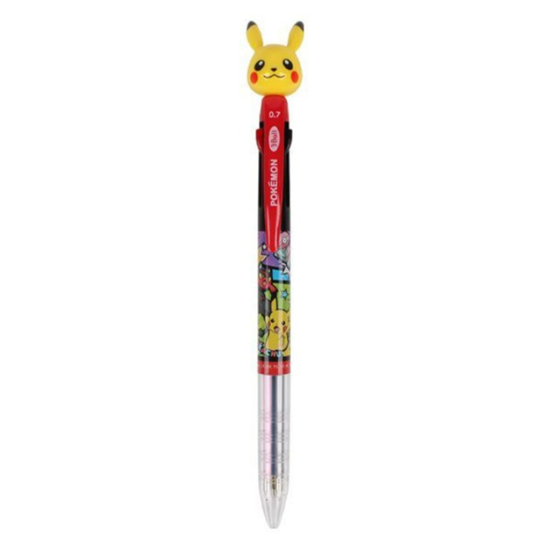 POKEMON MASCOT 3-COLOR BALLPOINT PEN