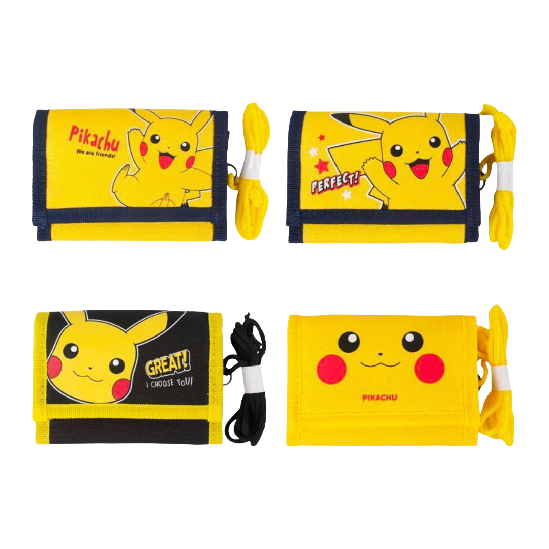 POKEMON VELCRO NECKLACE WALLET