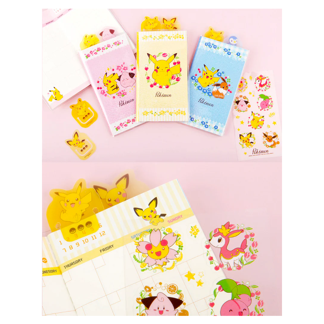 POKEMON BLOSSOM DECO SCHEDULE DIARY