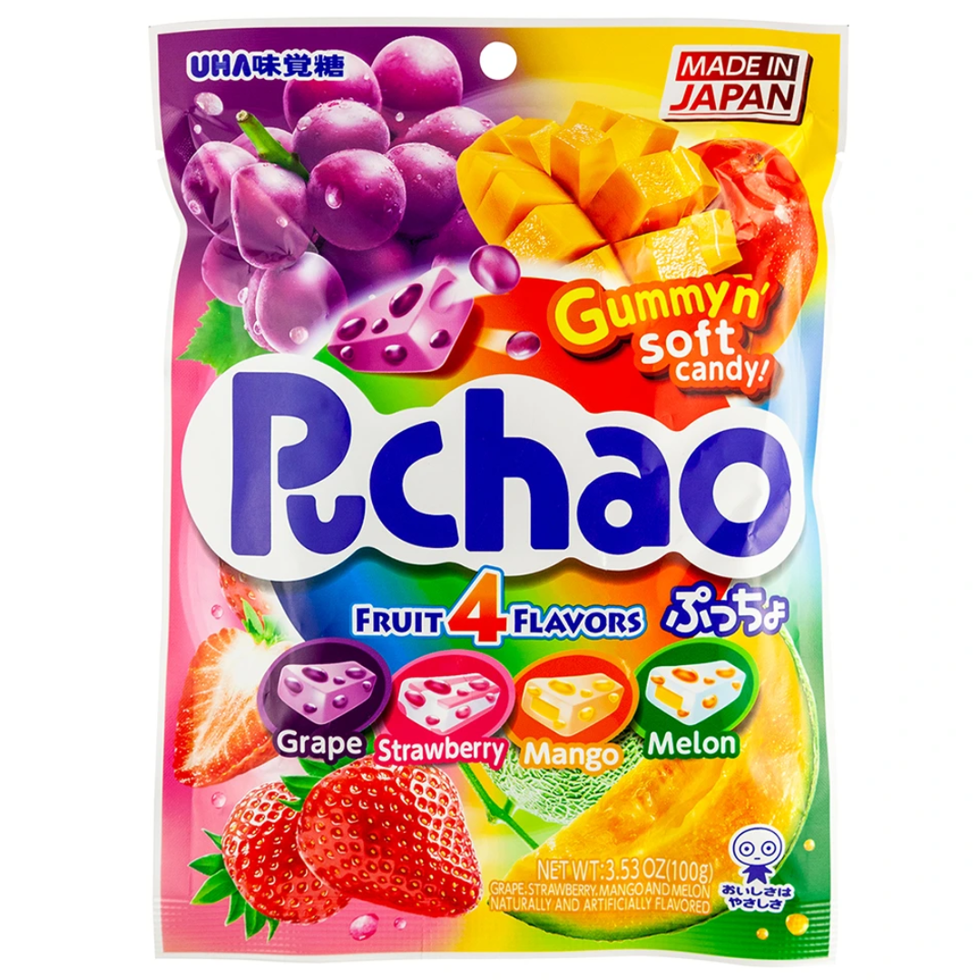 UHA MIKAKUTO PUCHAO FRUIT 4FLV 3.53OZ