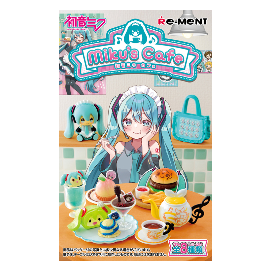 REMENT HATSUNE MIKU  MIKU'S CAFE 1 BLIND BOX