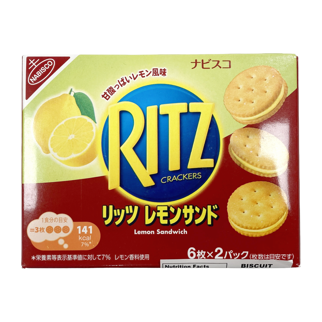 NABISCO RITZ LEMON SAND CRACKERS