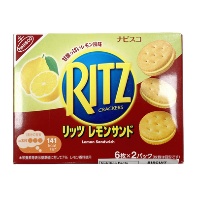 NABISCO RITZ LEMON SAND CRACKERS