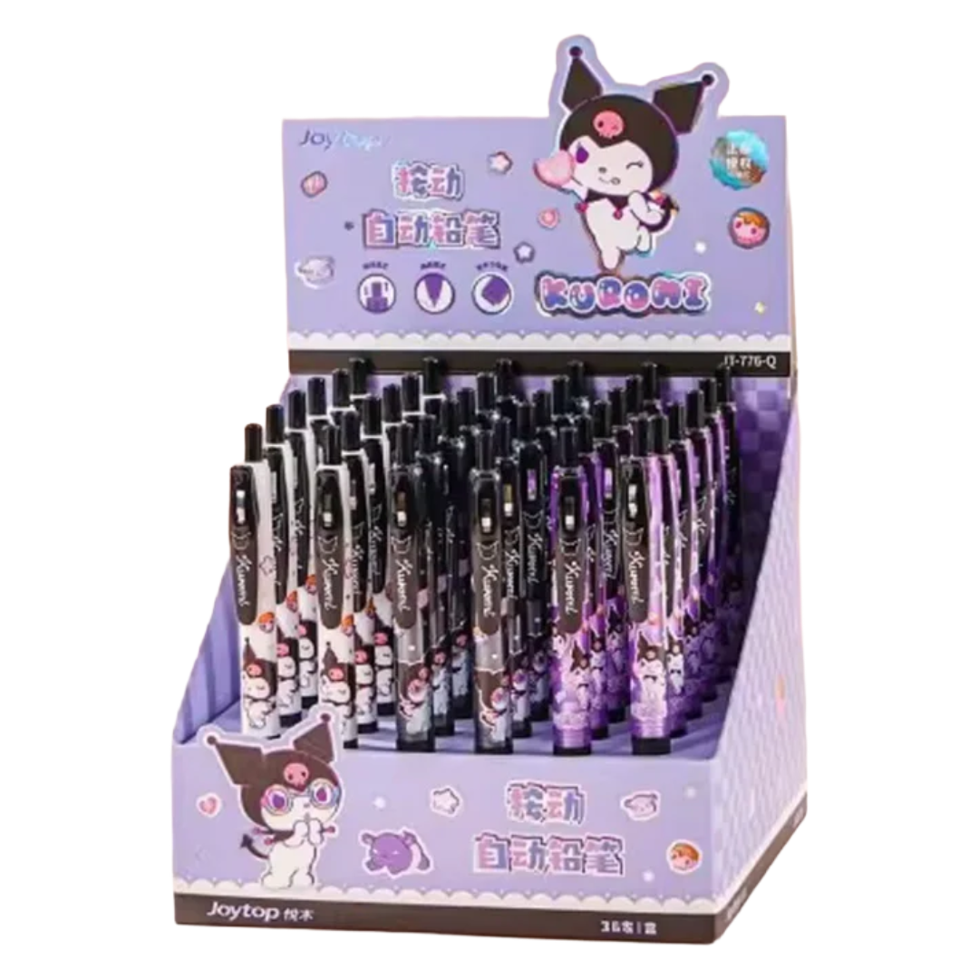 SANRIO KUROMI BALLPOINT PEN CLICK WHITE