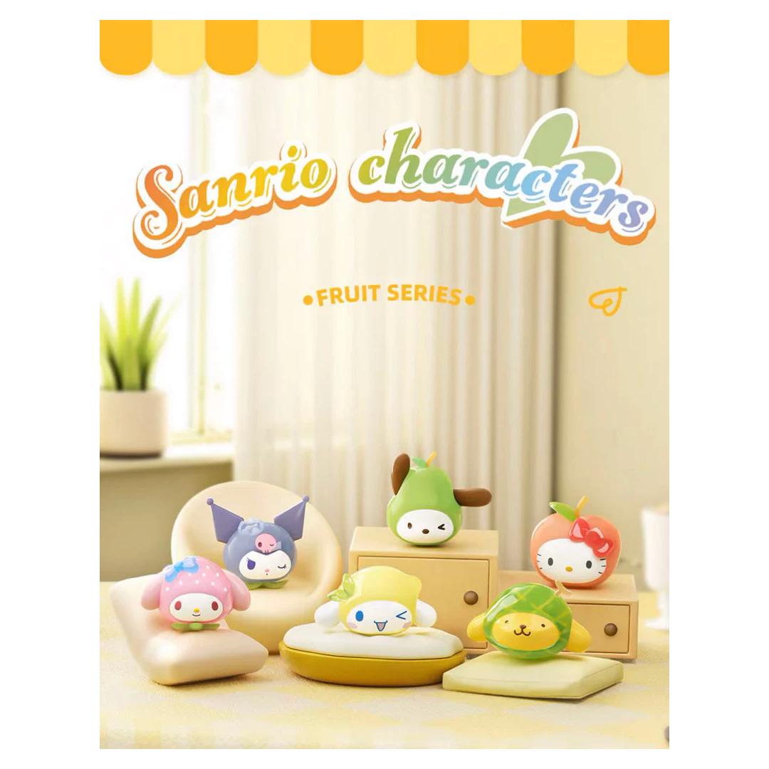 SANRIO CHARACTERS DESKTOP FIGURE FRUITS 1 BLIND BOX