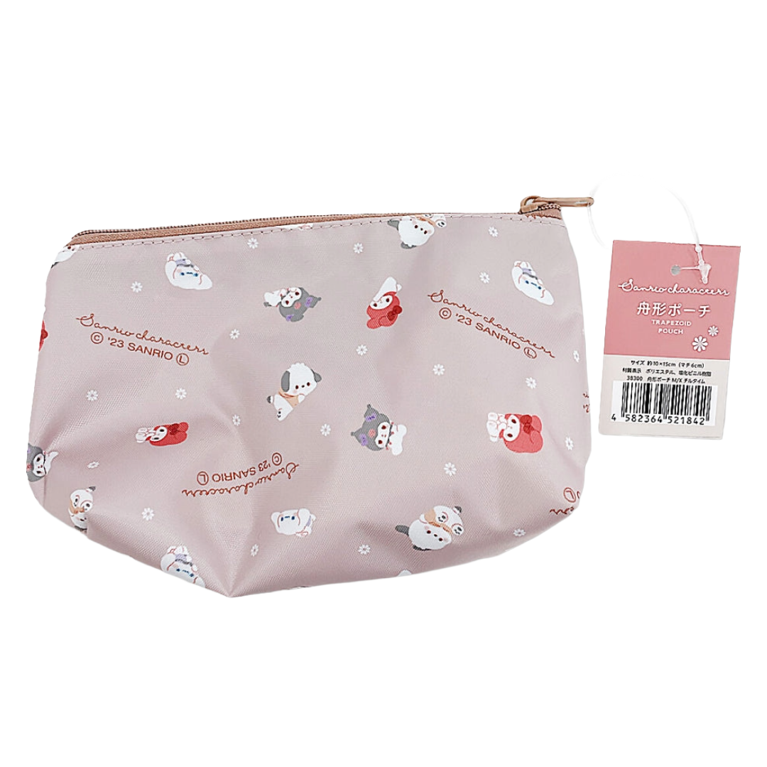 SANRIO CHARACTERS TRAPEZOID POUCH