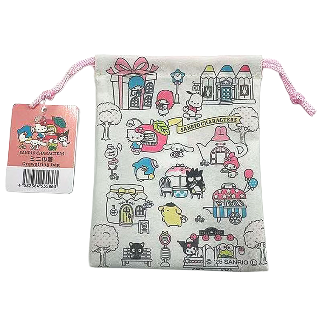 SANRIO CHARACTERS MINI DRAWSTRING BAG