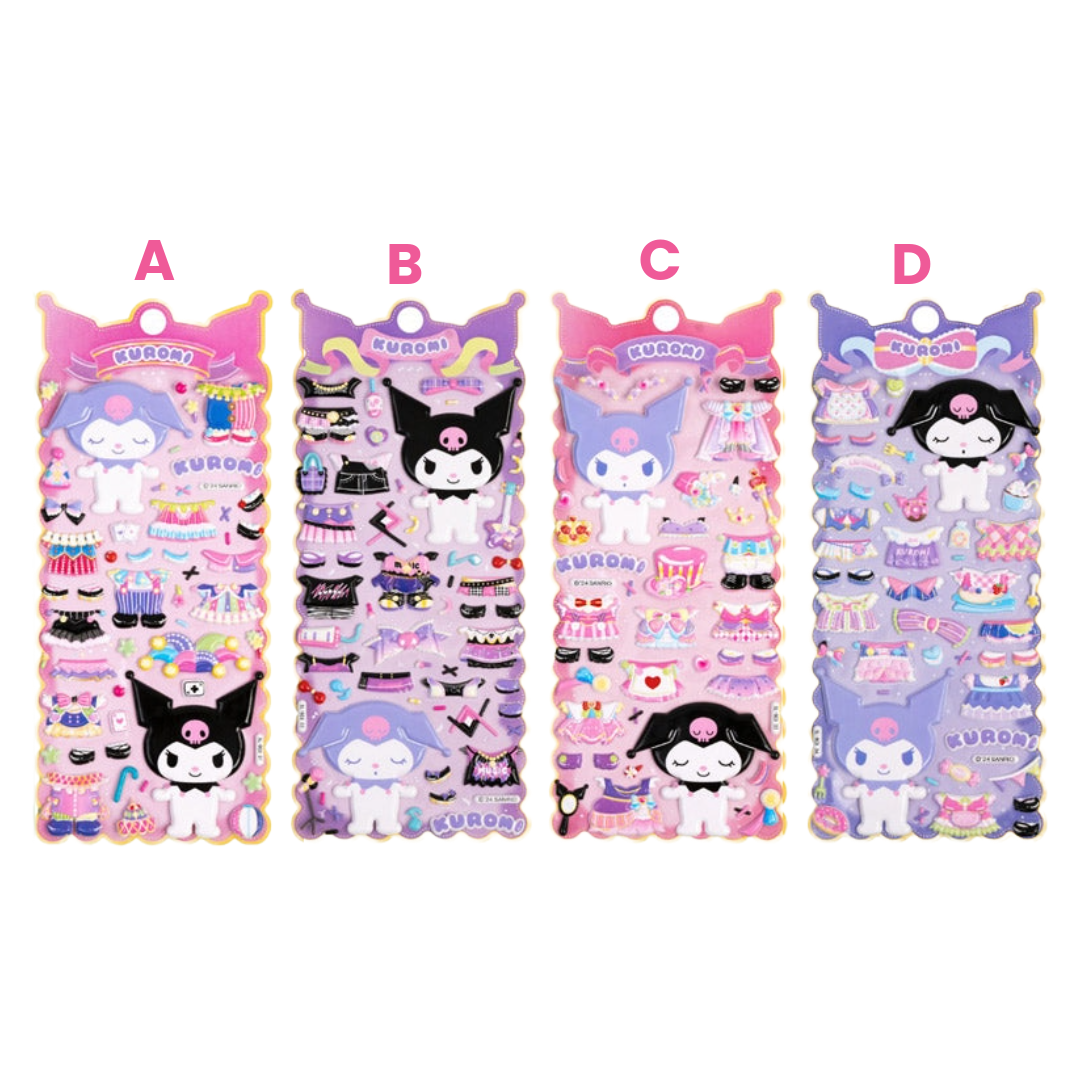 SANRIO DRESS UP STICKER KUROMI