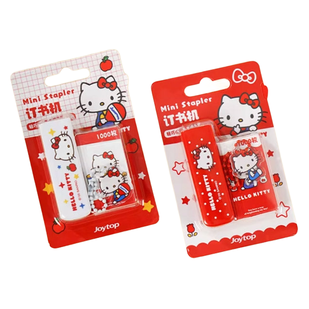 SANRIO MINI STAPLER WITH REFILL HELLO KITTY
