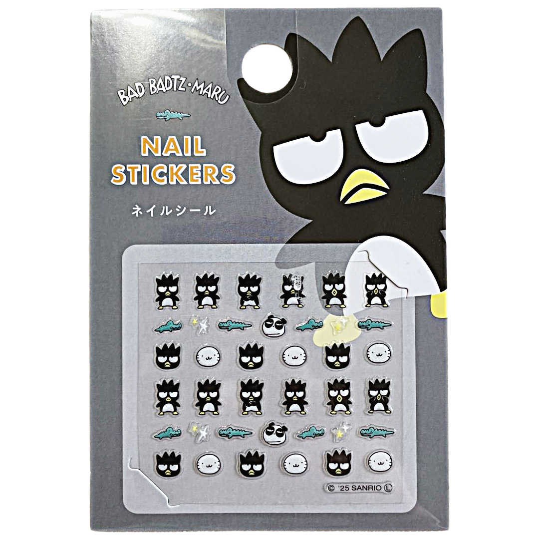 SANRIO NAIL STICKERS BAD BADTZ-MARU