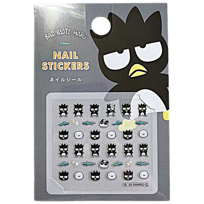 SANRIO NAIL STICKERS BAD BADTZ-MARU