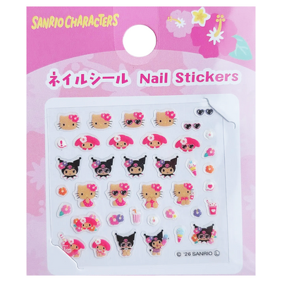 SANRIO NAIL STICKERS SUMMER VACATION