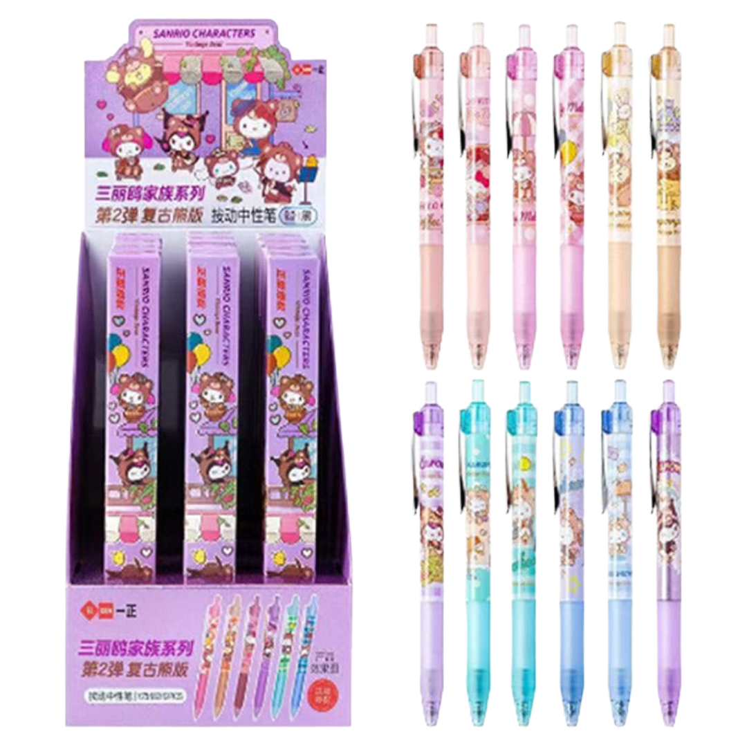 SANRIO CHARACTERS GEL PEN 1 BLIND BOX